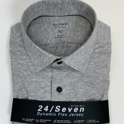 chemise olymp 24 seven grise